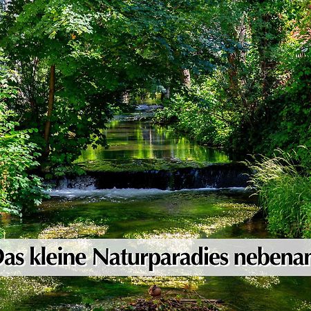 Stadtperle Am Plaetschernden Wasser - 50M2 2R Malerische Fewo In Top Lage Erfurt Bagian luar foto